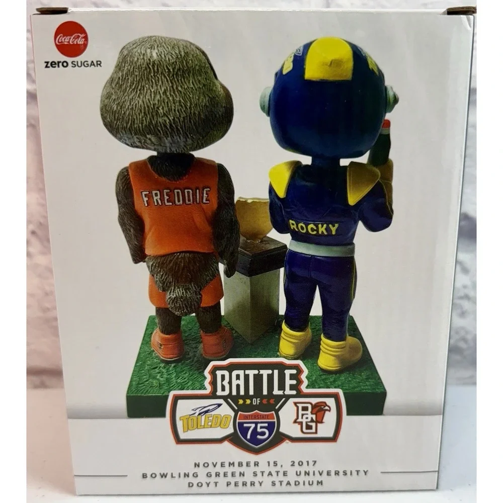 *BRAND NEW* 2016 Bowling Green State University BGSU Toledo Rockets Bobblehead
